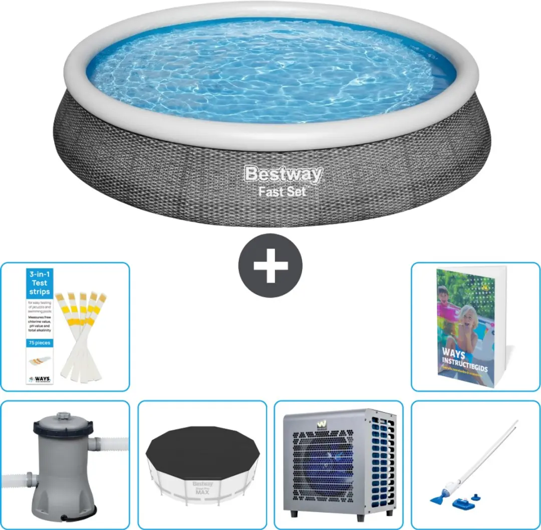 Bestway Fast Set Zwembad 396x84cm