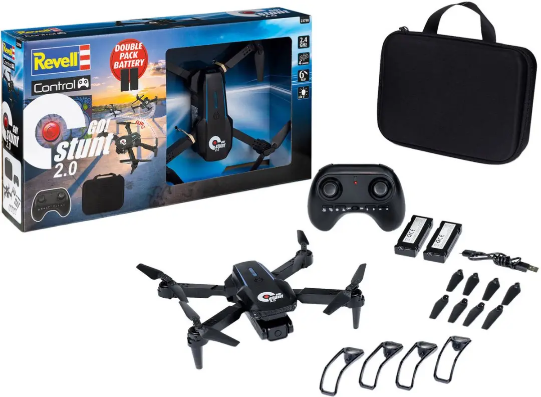 Revell RC Quadrocopter GO! Stunt 2.0 2,4GHz - Multikleur