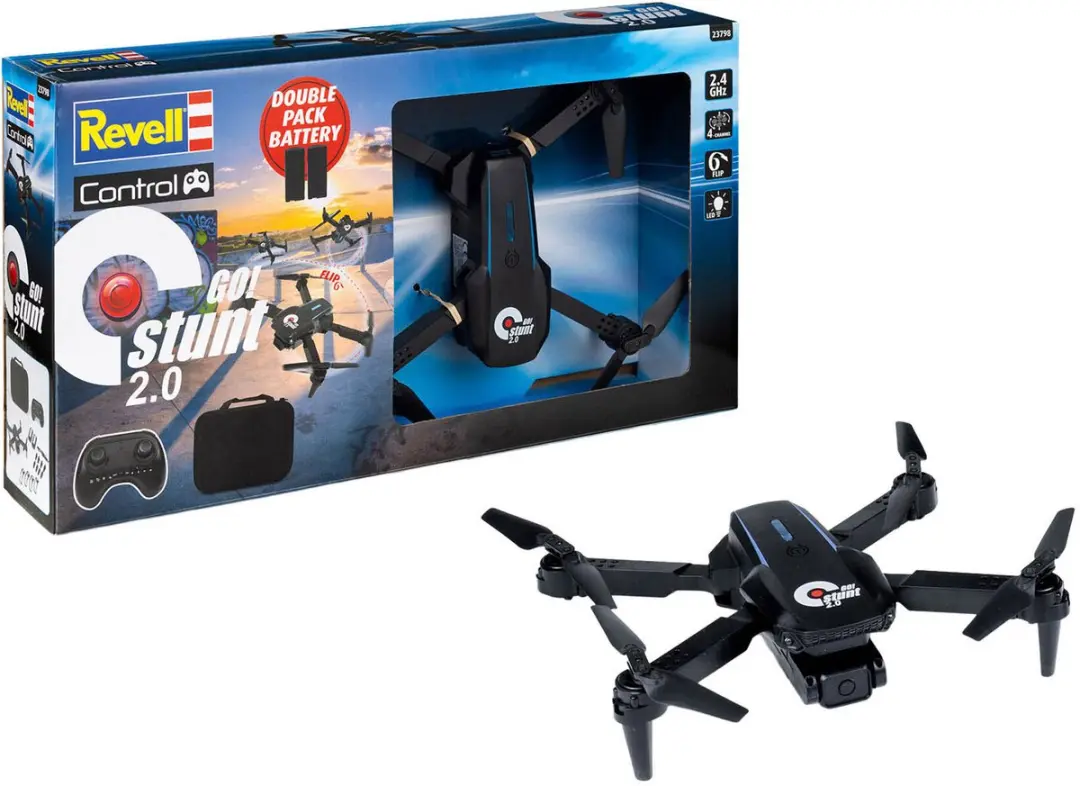 Revell RC Quadrocopter GO! Stunt 2.0 2,4GHz - Multikleur