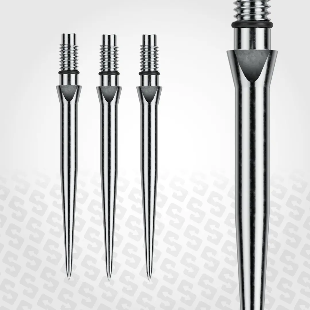 Winmau Switch Point Smooth Silver T1N40