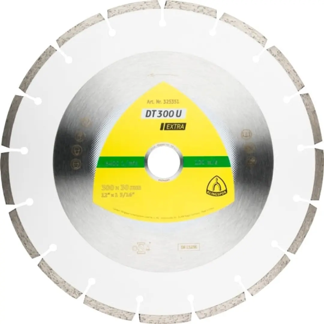 Klingspor DT 300 U Extra Diamantschijf 350mm