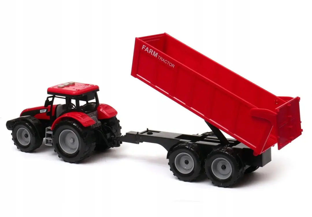 NIKKO Rode Traktor met Geluid en Licht - 44cm - afbeelding 4 van 5