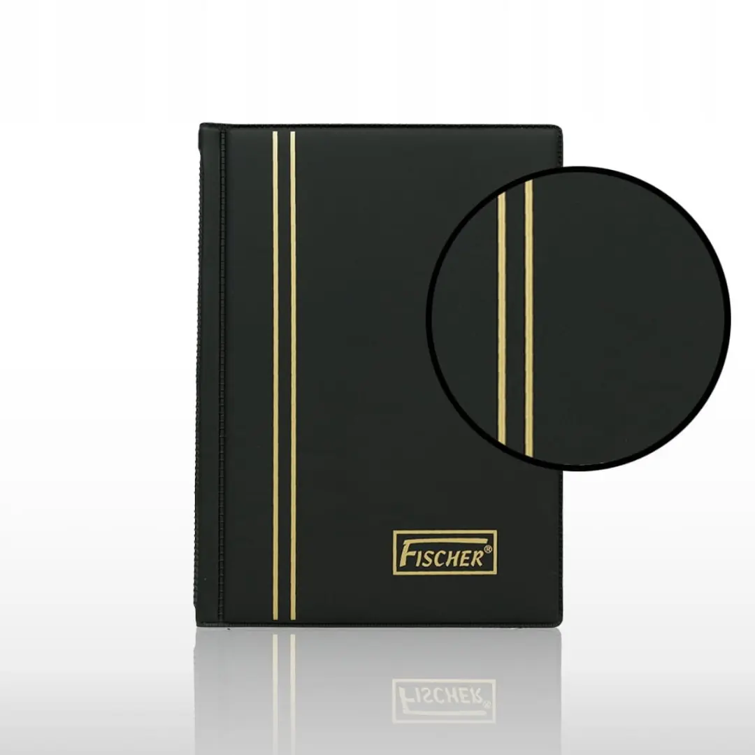 Fischer Muntalbum Premium - 96 Munten - Zwart