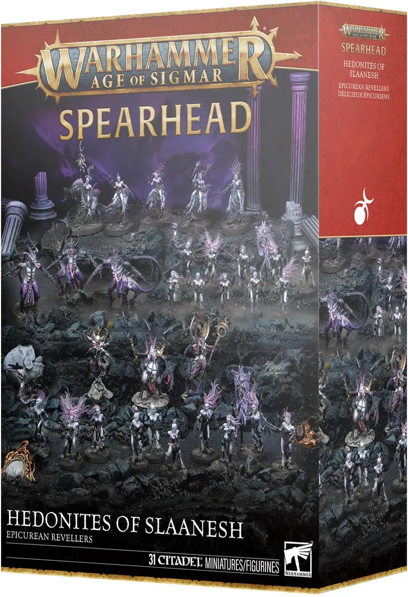 Games Workshop Spearhead Hedonites of Slaanesh Epicurean Revellers