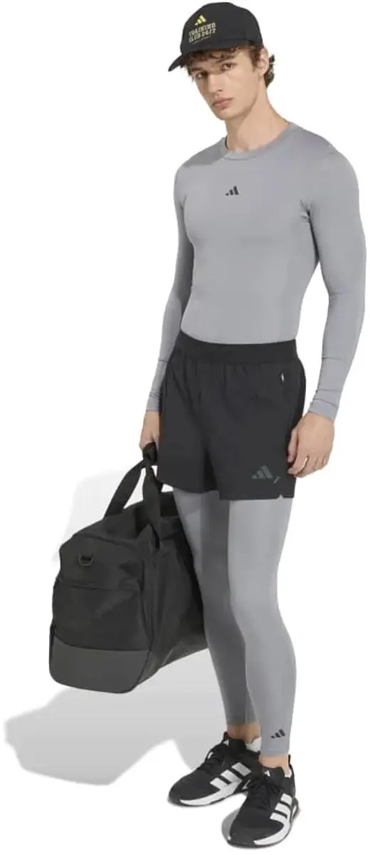 Adidas Techfit Compression Training Leggings - S - Grijs