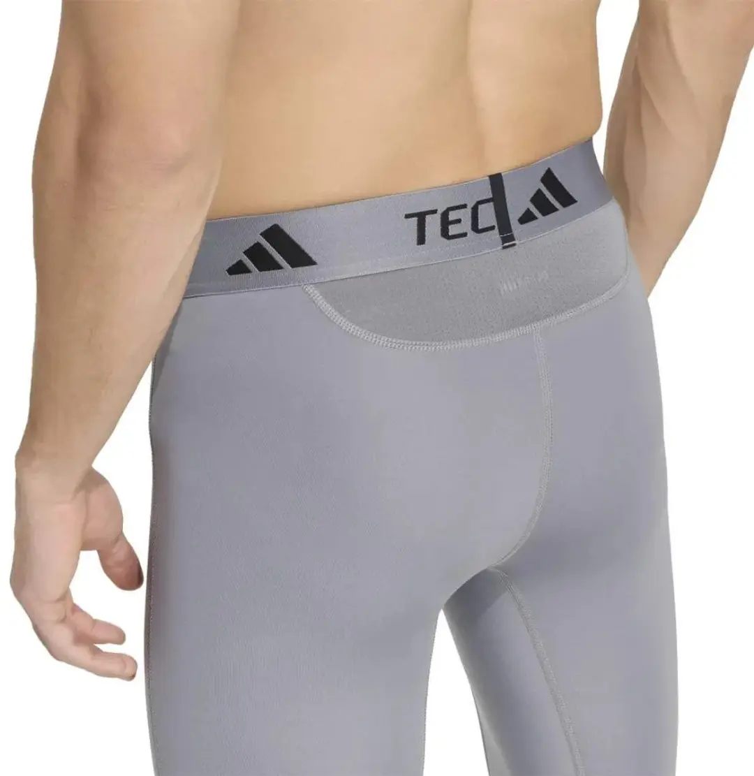 Adidas Techfit Compression Training Leggings - S - Grijs