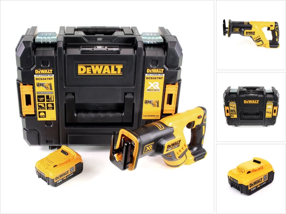 DeWalt DCS367NT Reciprozaag 18V Brushless