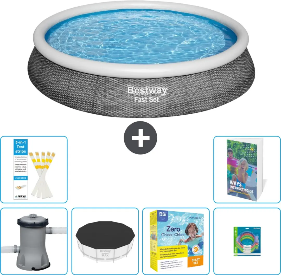 Bestway Fast Set Zwembad 396x84cm