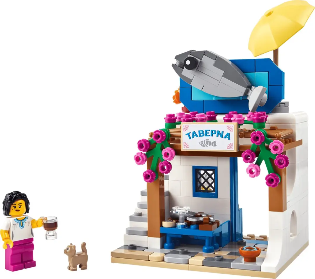 LEGO Restaurants van de Wereld 40908 Griekenland - 254 Stukken