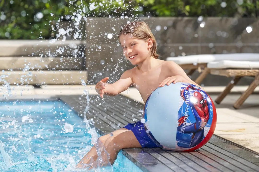 Bestway Marvel Spider-Man Opblaasbare Strandbal - Multicolor