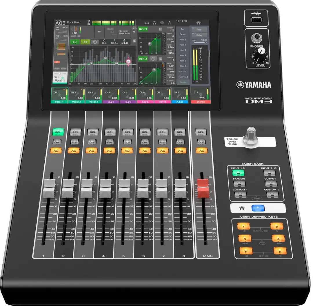Yamaha DM3 Mengpaneel
