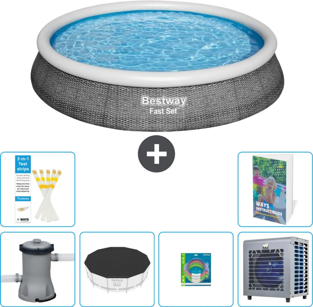 Bestway Fast Set Zwembad 396x84cm