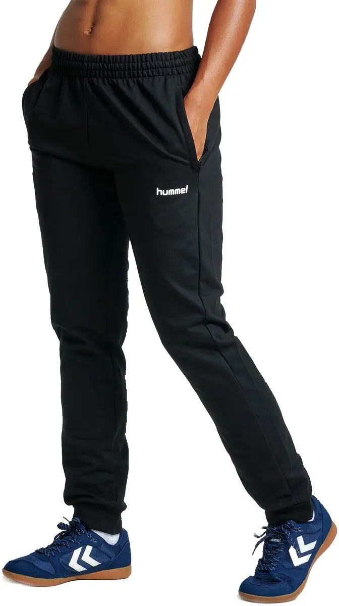 Hummel Go Cotton Joggingbroek M - Zwart