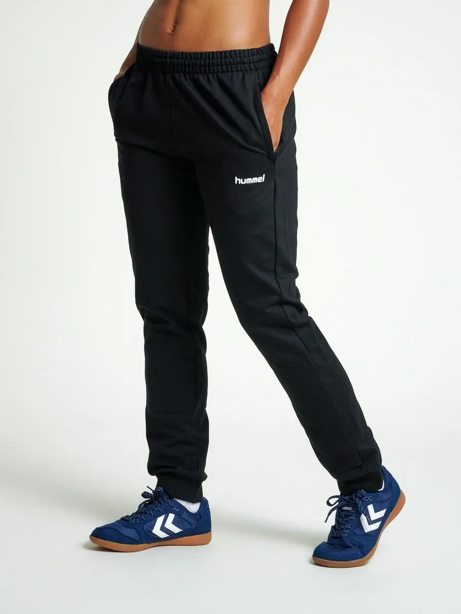 Hummel Go Cotton Joggingbroek M - Zwart