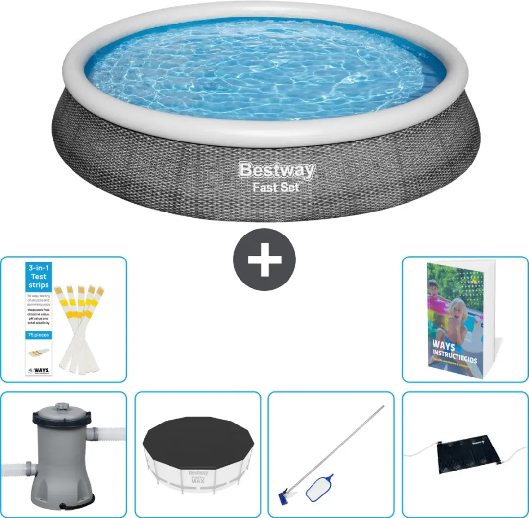 Bestway Fast Set Zwembad 396cm