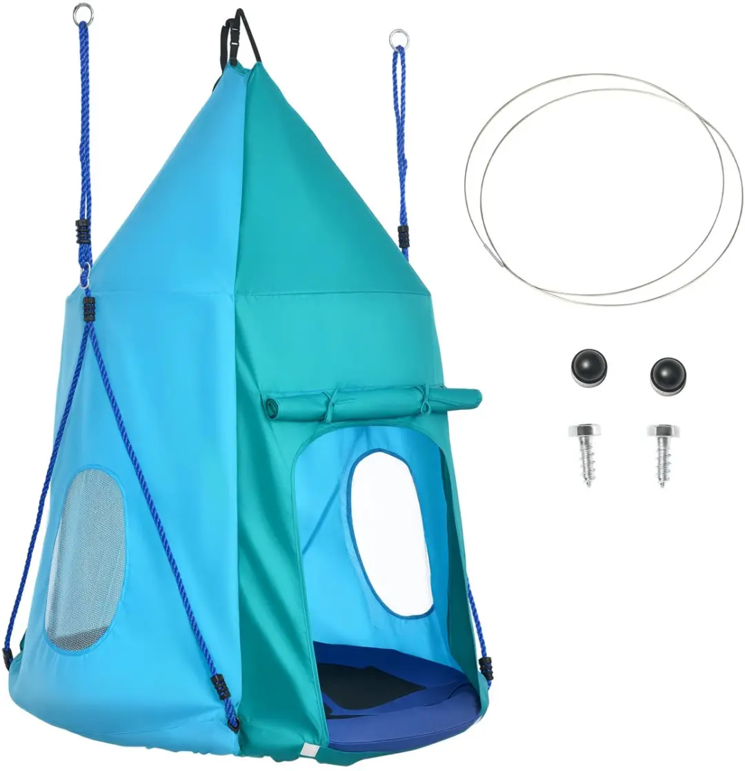 Outsunny Nestschommel met Tent