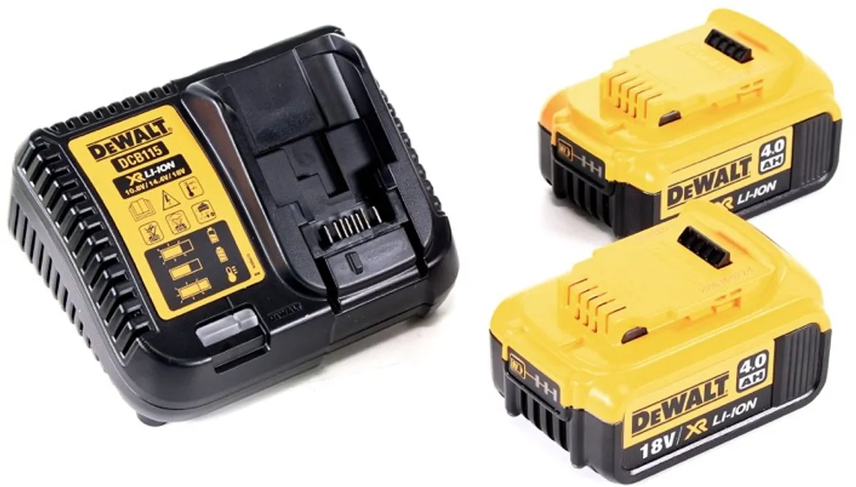 DeWalt DCS 355 M2 Accu-Oscillator - 18V - 2x 4,0Ah + Oplader + 26 Accessoires - afbeelding 4 van 5