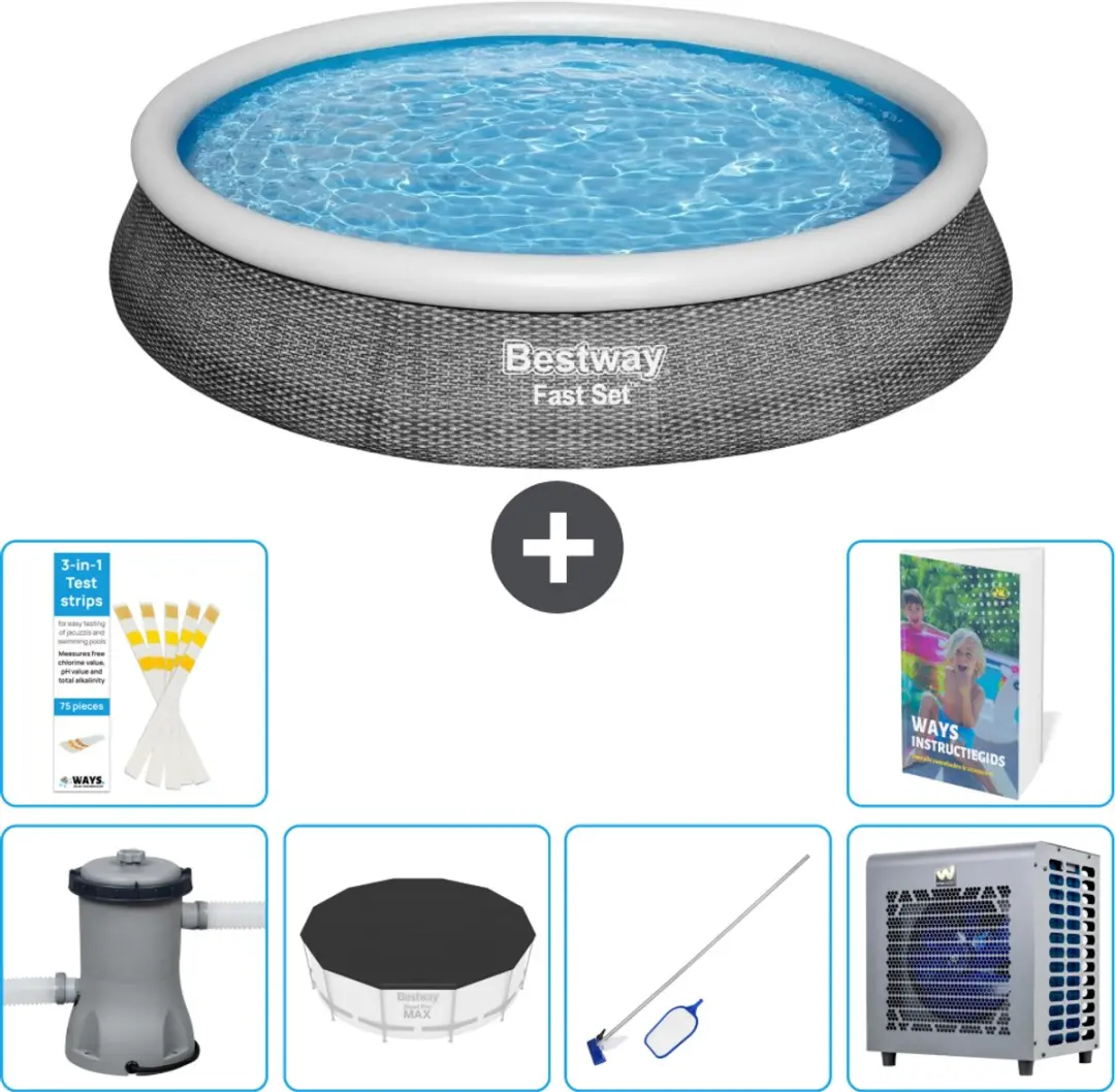 Bestway Fast Set Zwembad 396x84cm