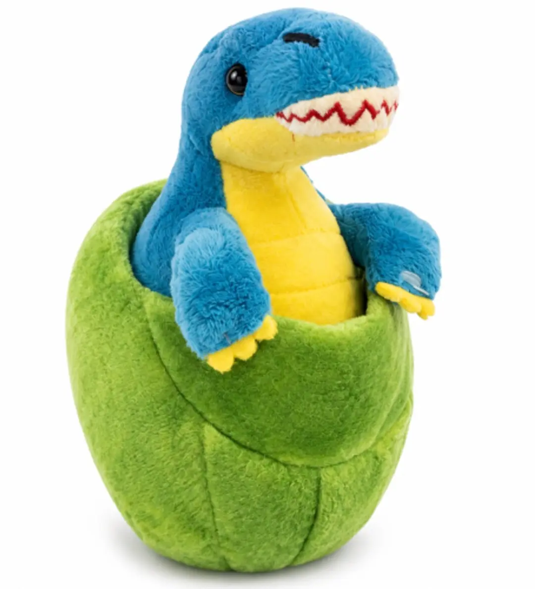 Topknuffels Dinosaurus Blauw Pluche Knuffel 25cm