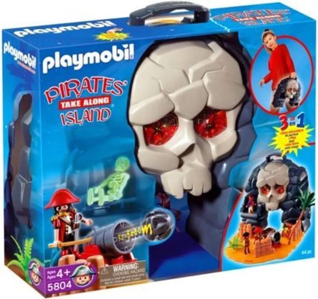 Playmobil Pirates Doodshoofdeiland - Meeneemkoffer 4443