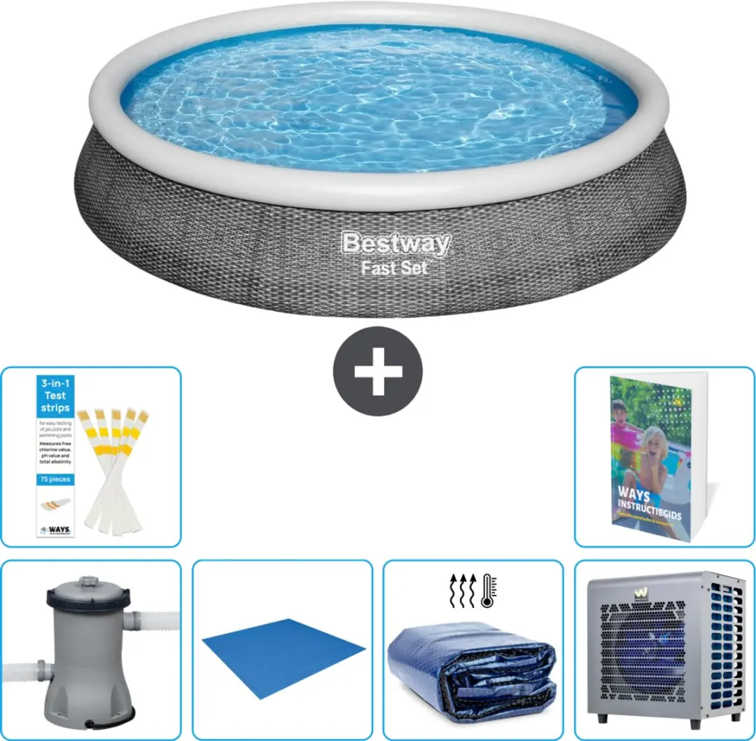 Bestway Fast Set Zwembad 396x84cm
