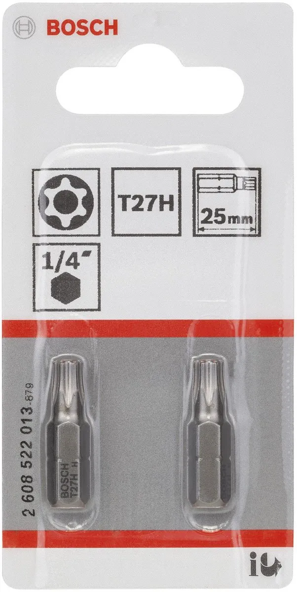 Bosch T27H Security-Torx Bit - T27