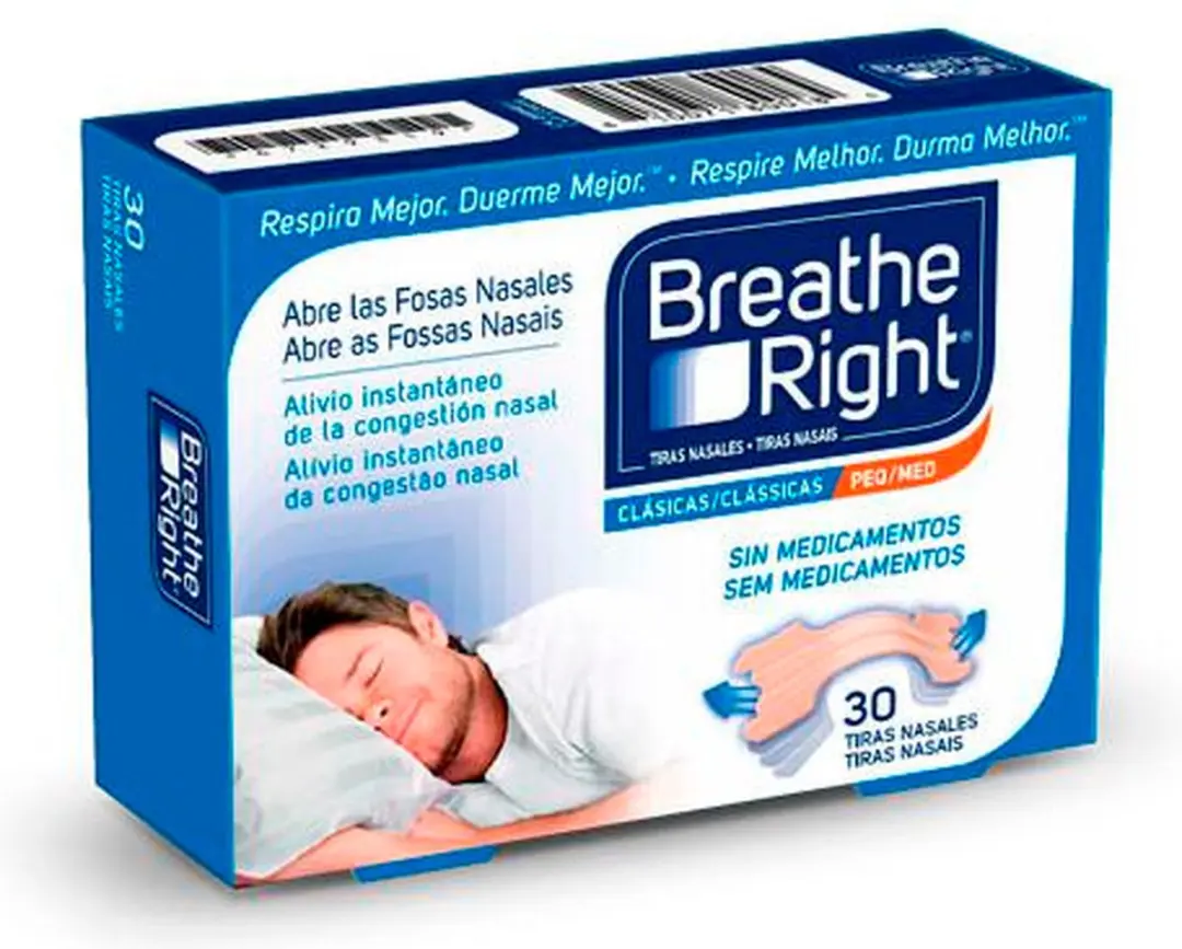 Breathe Right Small Neusstrips 30 Stuks