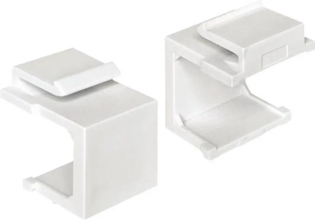 Delock Keystone Afsluitcover - 4 Stuks Wit