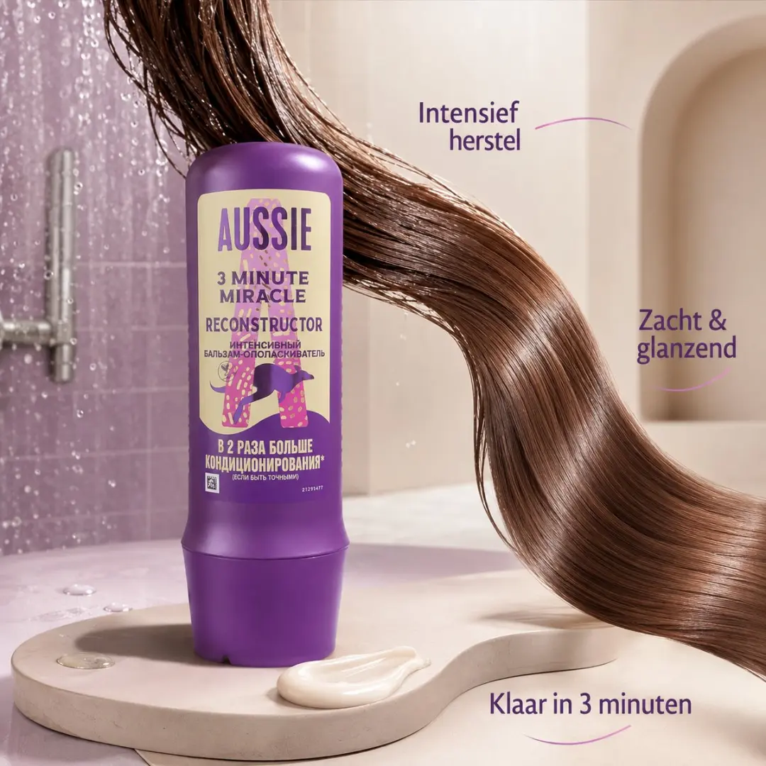 Aussie 3 Minute Miracle Reconstructor Haarmasker 1350ml - 6 Stuks