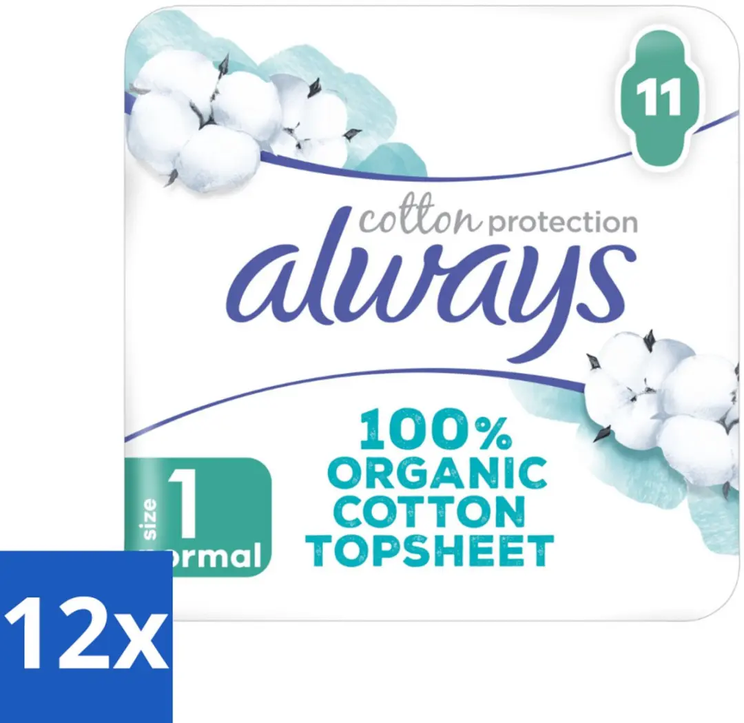 Always Bio Cotton Protection Ultra Normal Maandverband