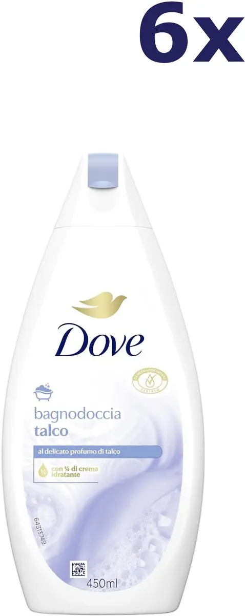 Dove Douchegel Talco 450ml