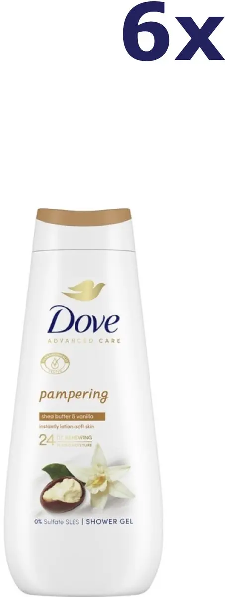 Dove Douchegel Shea Butter & Vanille 2400ml