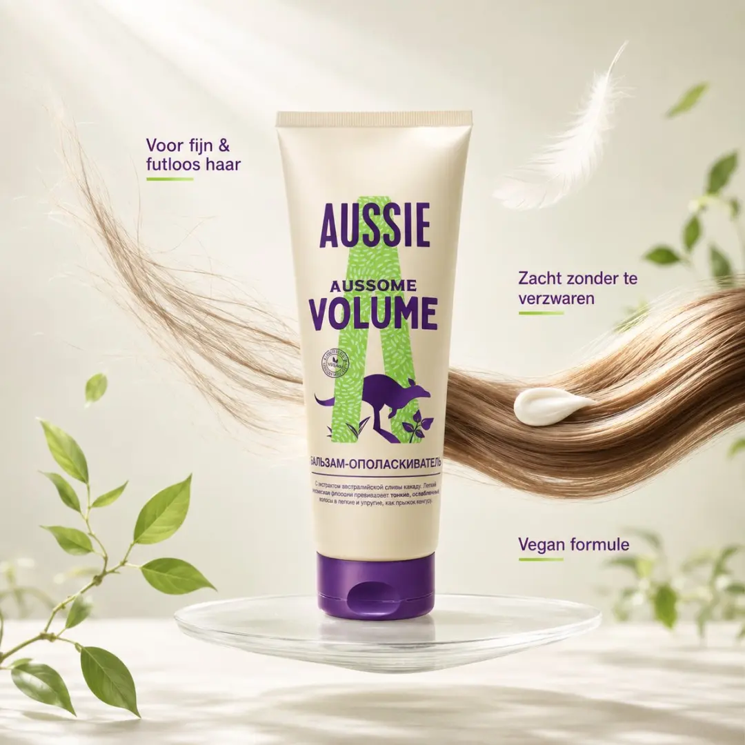 Aussie Volume & Herstel Bundle - 4 Stuks