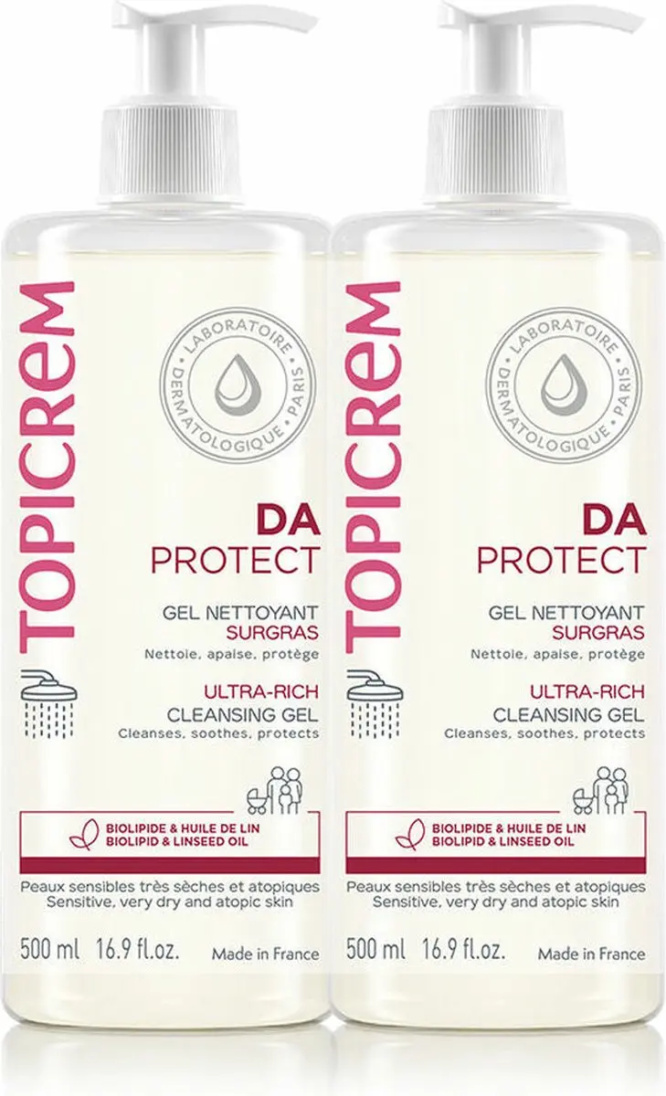 Topicrem DA Protect Reinigingsgel 500ml