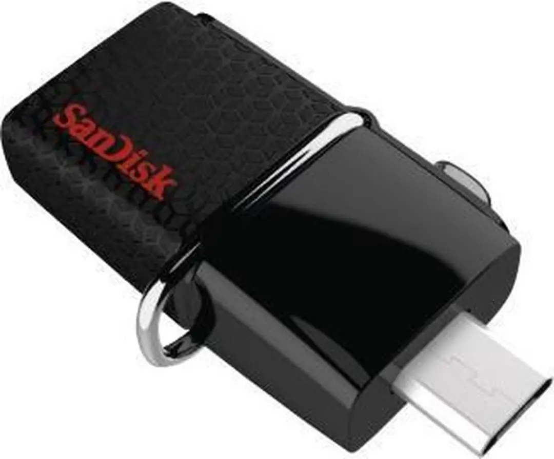 SanDisk Ultra Dual USB 3.0 32GB - USB Stick - Zwart