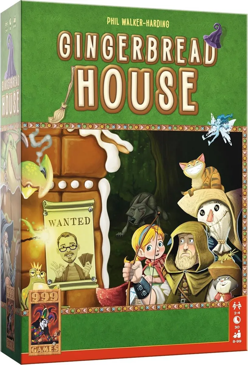 999 Games Gingerbread House Bordspel - 2-4 Spelers