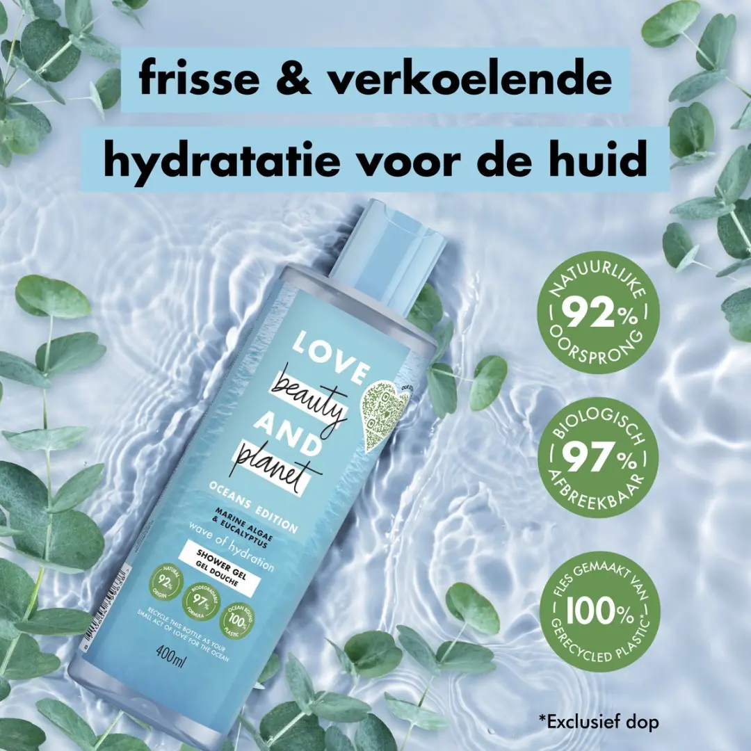 Love Beauty and Planet Marine Algae & Eucalyptus Douchegel - 2400ml