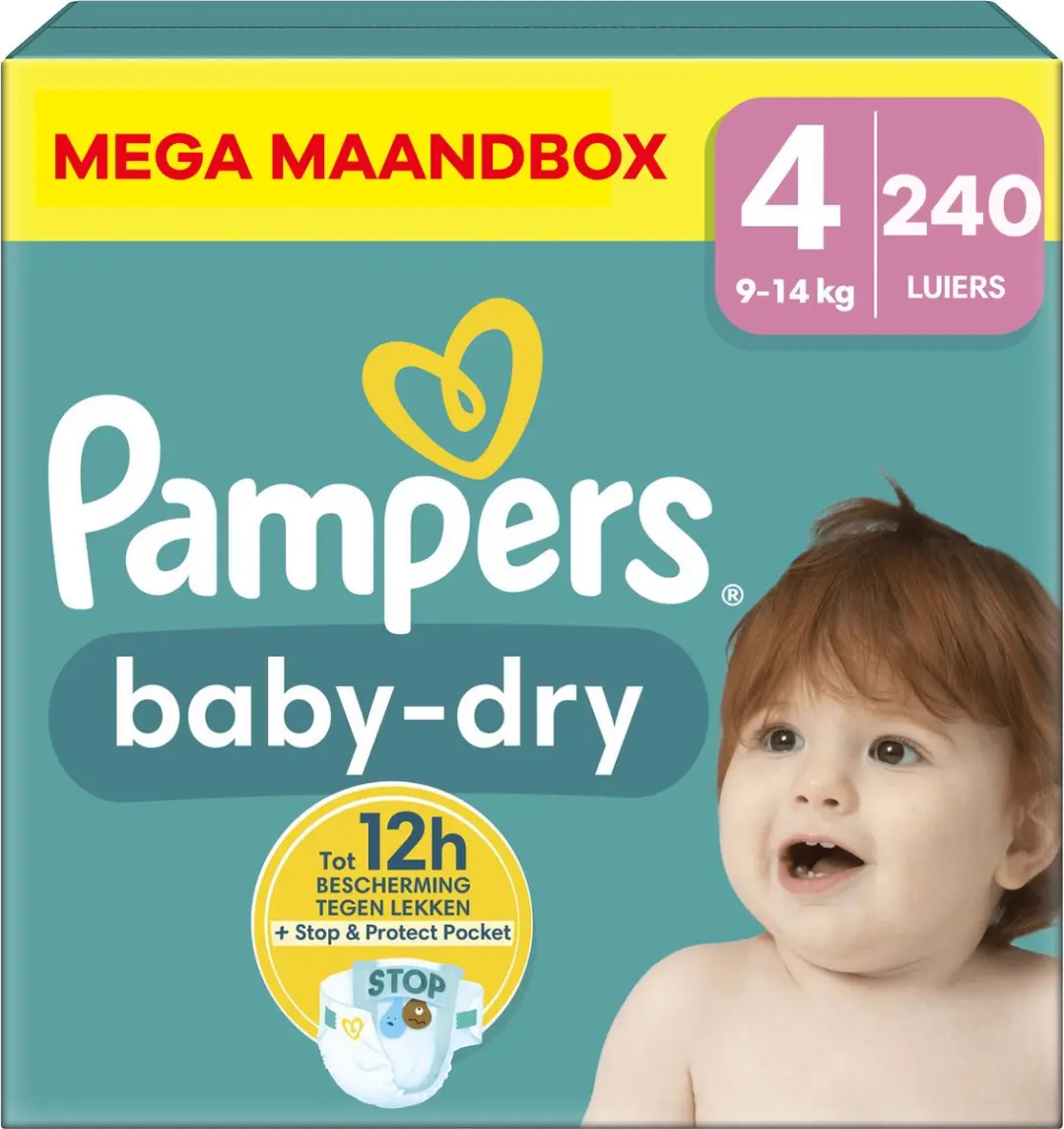 Pampers Baby Dry Maat 4