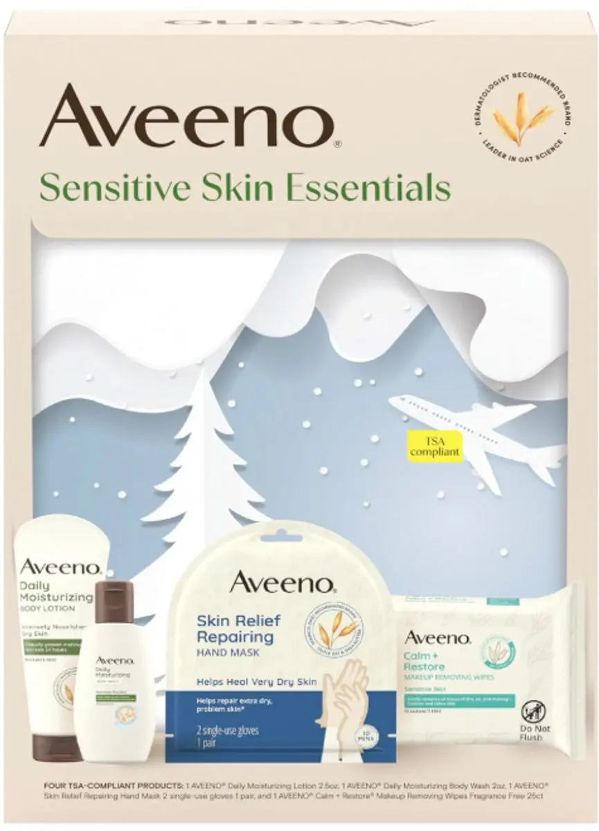 Aveeno Sensitive Skin Essentials 4-delig