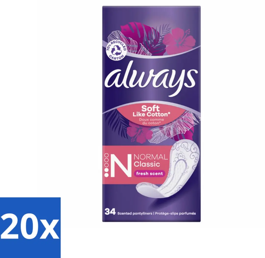 Always Inlegkruisjes Normal 34