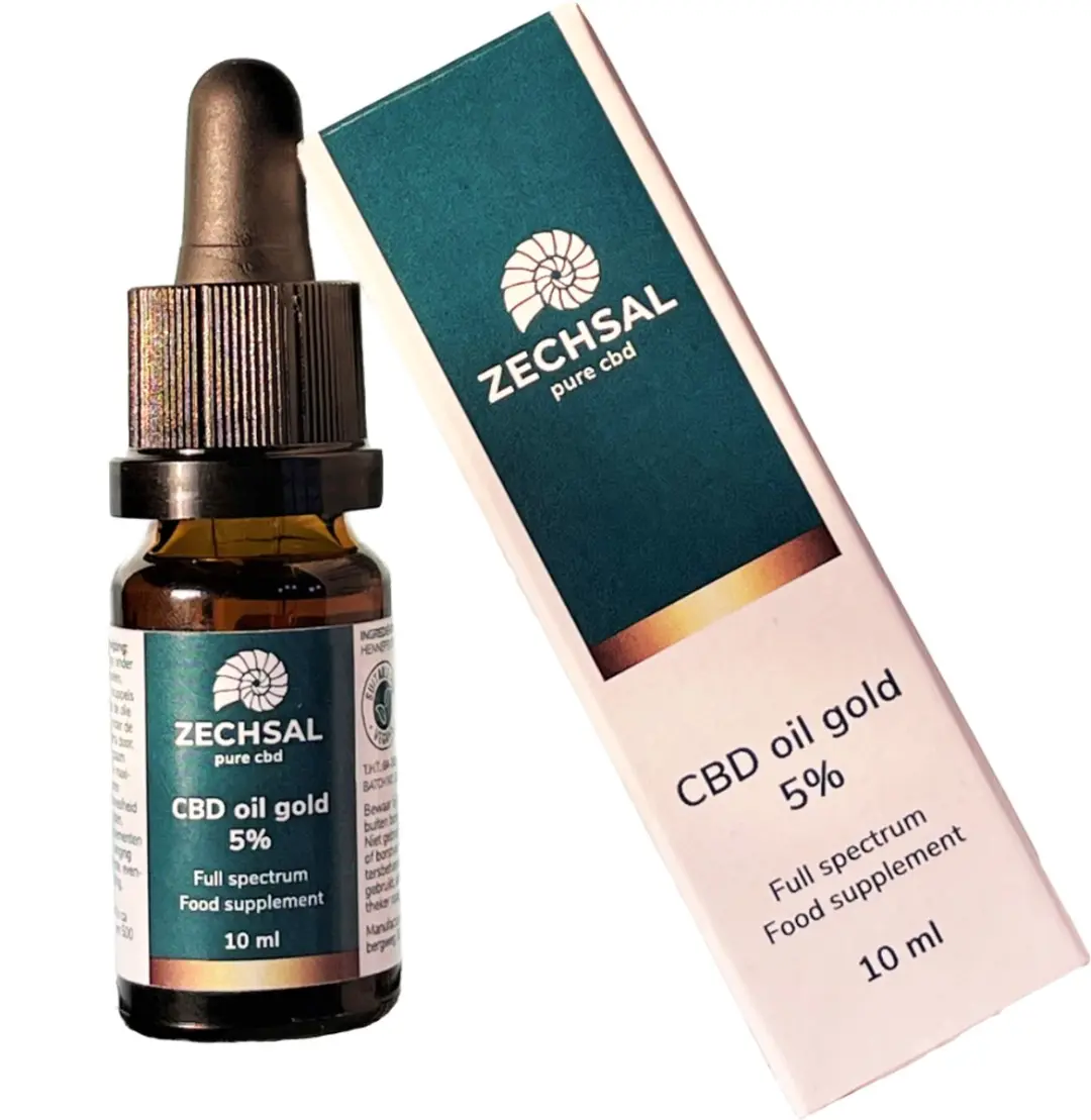 Zechsal CBD Olie Gold 5% 10ml