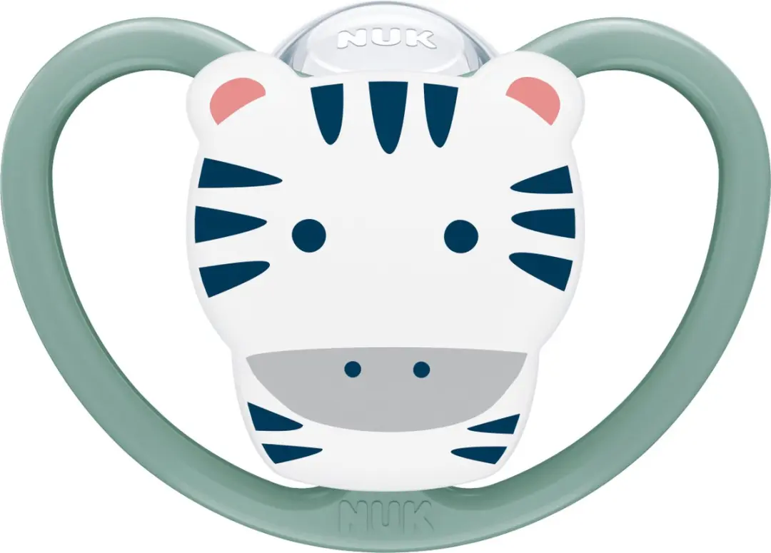 NUK Space Fopspeen Zebra & Zon - 6-18 Maanden