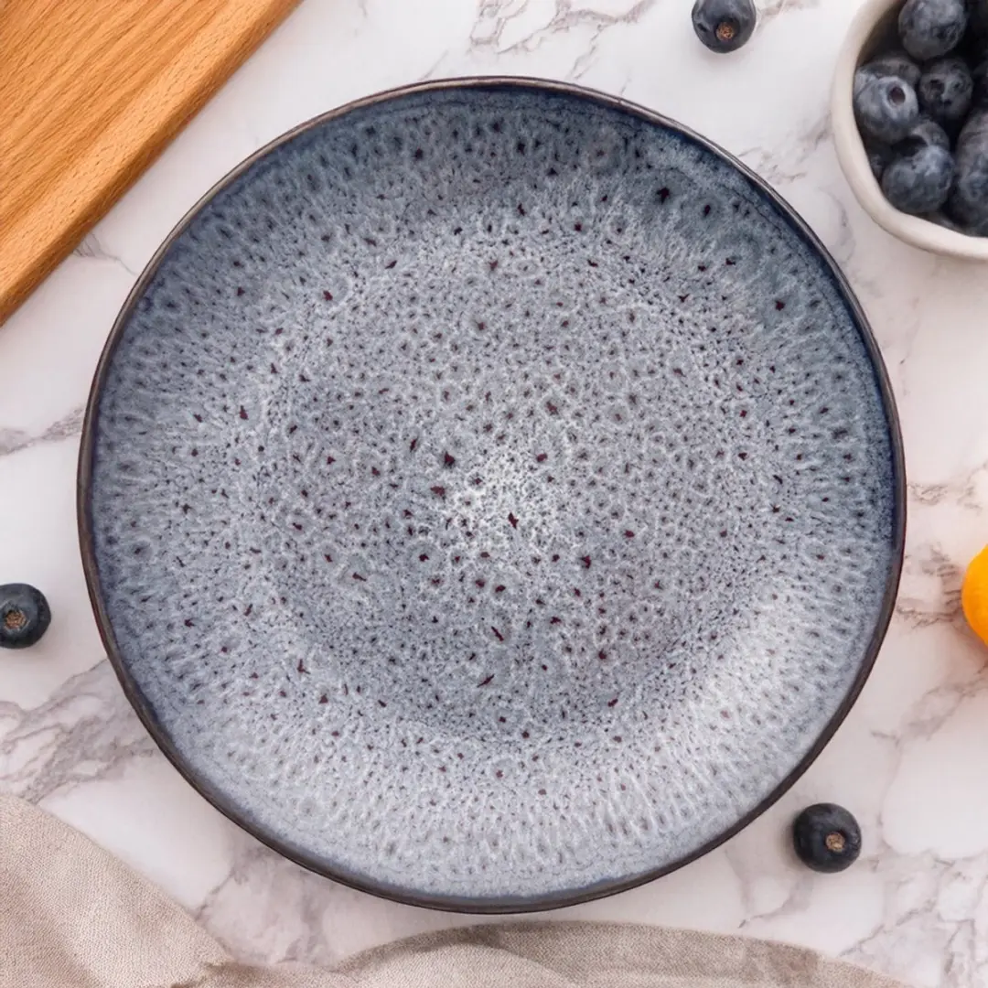 Orion Glaze Serie Ceramisch Dessertbord 20,5cm - Violet