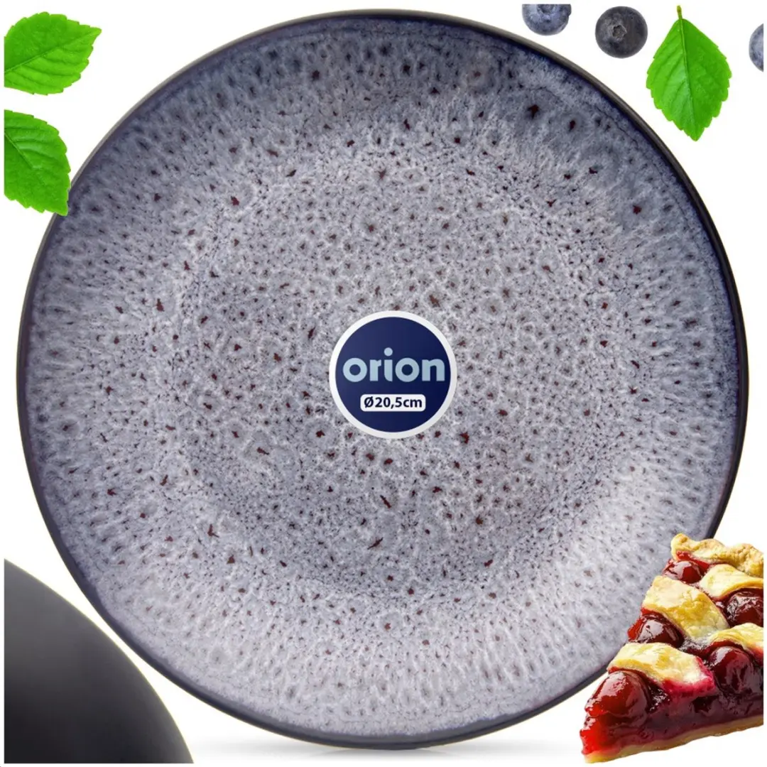 Orion Glaze Serie Ceramisch Dessertbord 20,5cm - Violet