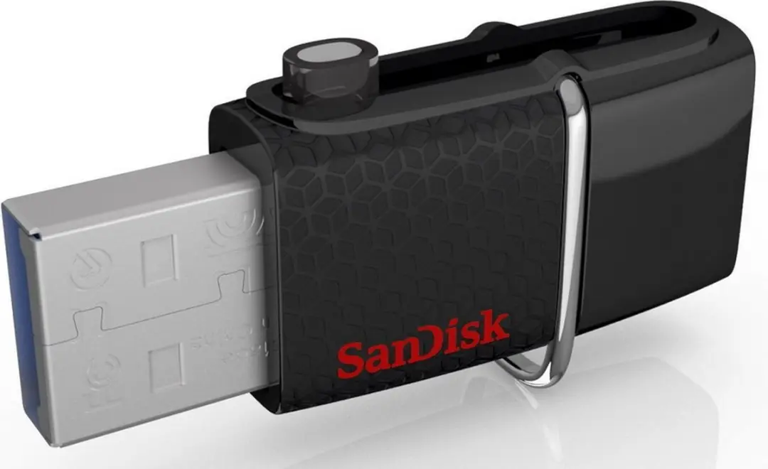 SanDisk Ultra Dual USB 3.0 16GB - USB Stick - Zwart