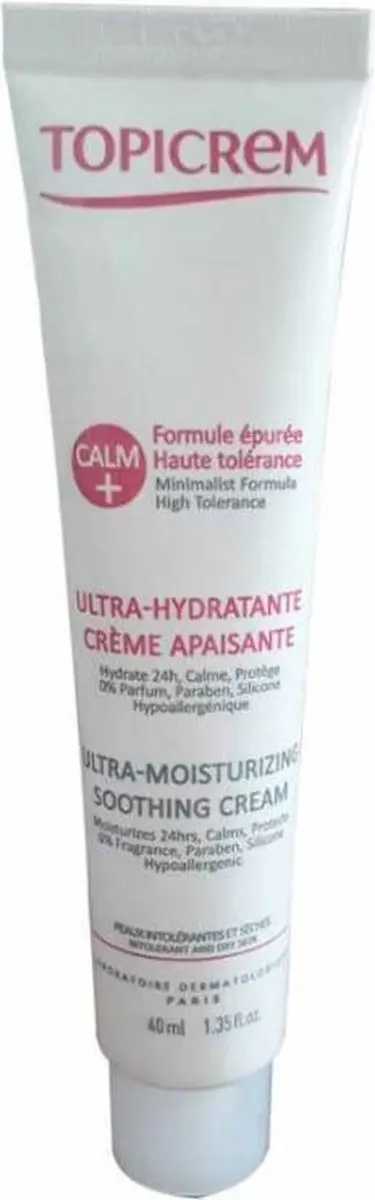 Topicrem Calm+ Light Soothing Cream 40ml - 40 Stuks