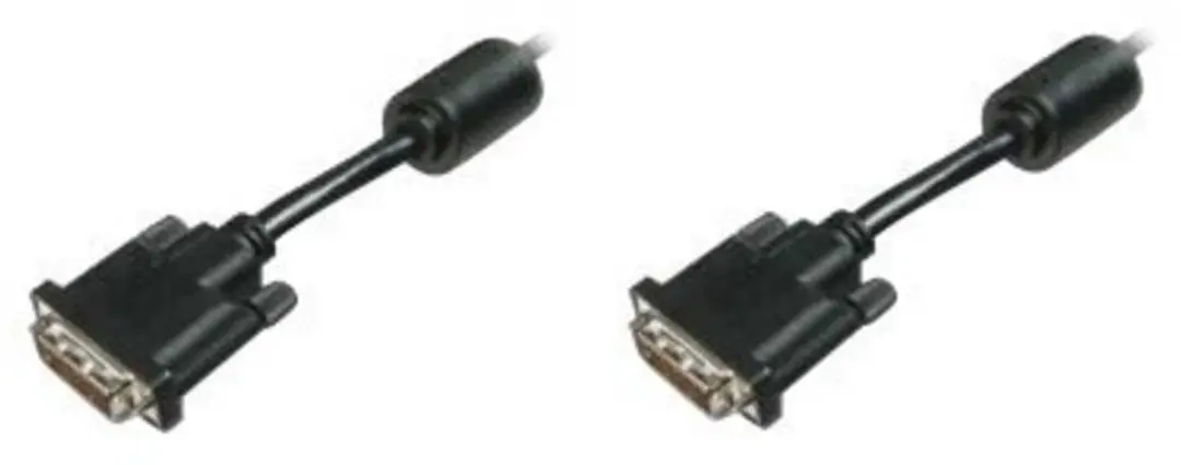 Digitus AK-320101-030-S Audio-/Videokabel - Zwart