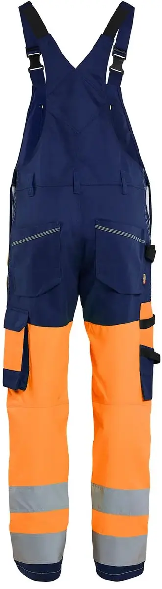 Blåkläder Hoogzichtbare Salopette 42 - Fluorescerend oranje/marijn
