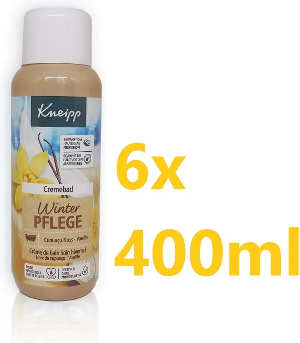 Kneipp Bad Crème Winterverzorging 400ml - 6 Stuks