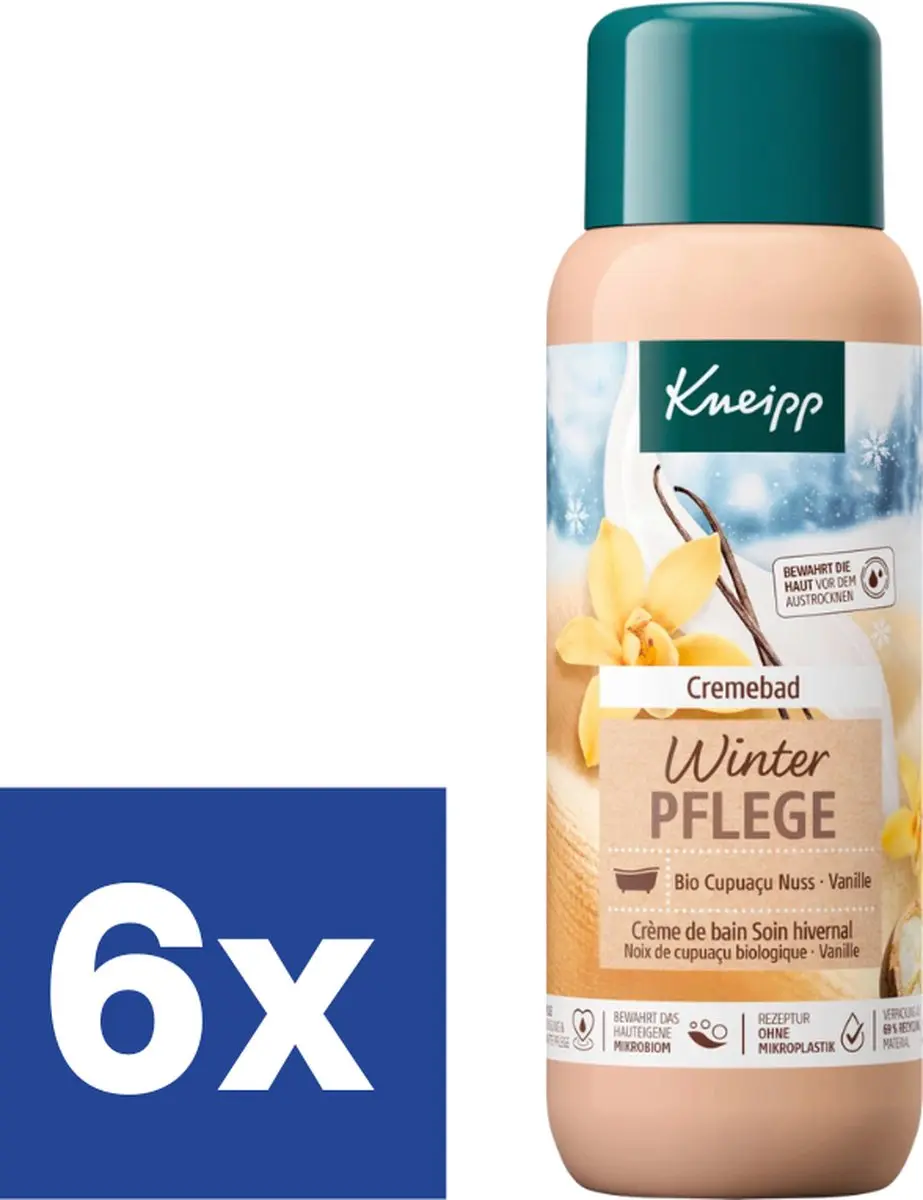 Kneipp Bad Crème Winterverzorging 400ml - 6 Stuks